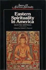 Front cover of Eastern spirituality in America by Robert S. Ellwood