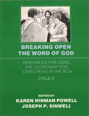 Front cover of Breaking open the word of God by Joseph P. Sinwell