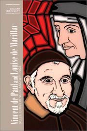 Front cover of Vincent de Paul and Louise de Marillac by Vincent de Paul Saint