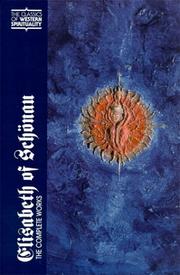 Front cover of Elisabeth of Schönau by Elisabeth of Schönau, Saint