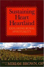 Front cover of Sustaining heart in the heartland by Miriam Brown