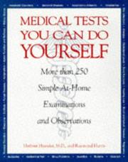 Cover of Medical tests you can do yourself by Herbert Haessler