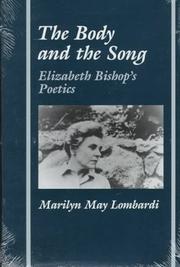 Front cover of The body and the song by Marilyn May Lombardi