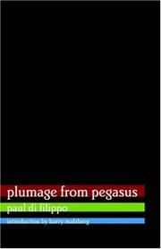 Front cover of Plumage from Pegasus by Paul Di Filippo