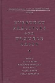 Cover of Everyday practices and trouble cases by Austin Sarat