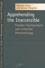 Cover of Apprehending the inaccessible by Richard Askay