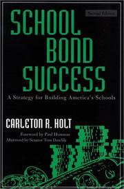 Cover of School Bond Success by Floyd Boschee