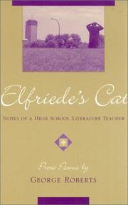 Cover of Elfriede's cat by Roberts, George