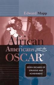 Front cover of African Americans and the Oscar by Edward Mapp