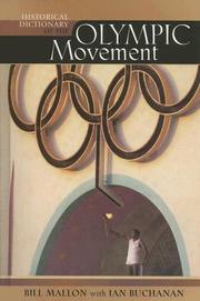 Front cover of Historical dictionary of the Olympic movement by Bill Mallon