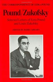 Cover of Pound/Joyce by Ezra Pound