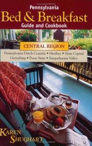 Front cover of Pennsylvania bed & breakfast guide and cookbook by Karen Shughart