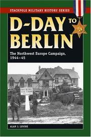 Cover of D-Day to Berlin by Alan J. Levine