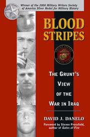 Cover of Blood stripes by David J. Danelo