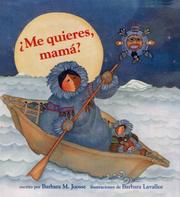 Front cover of Mama, do you love me? by Barbara M. Joosse