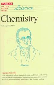 Front cover of Chemistry by Neil D. Jespersen