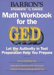 Cover of Mathematics workbook for the GED by Johanna Holm
