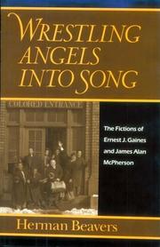 Front cover of Wrestling angels into song by Herman Beavers