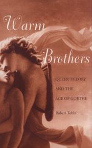 Cover of Warm brothers by Robert Deam Tobin