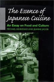 Front cover of The essence of Japanese cuisine by Michael Ashkenazi