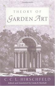 Front cover of Theory of garden art by C. C. L. Hirschfeld