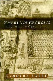 Cover of American Georgics by Timothy Sweet