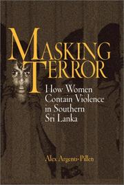 Cover of Masking terror by Alex Argenti-Pillen