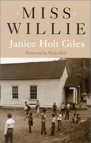 Cover of Miss Willie by Janice Holt Giles