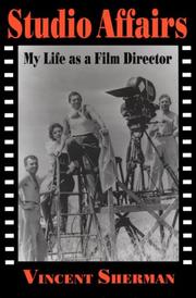 Cover of Studio affairs by Vincent Sherman