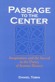Cover of Passage to the center by Daniel Tobin
