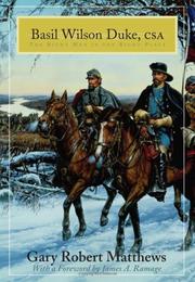 Cover of Basil Wilson Duke, CSA by Gary Robert Matthews