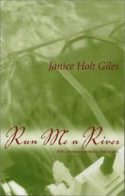 Cover of Run me a river by Janice Holt Giles