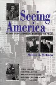 Front cover of Seeing America by Melissa A. McEuen