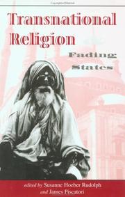 Cover of Transnational religion and fading states by Susanne Hoeber Rudolph
