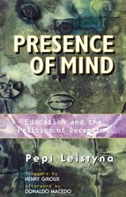 Cover of Presence of Mind by Pepi Leistyna