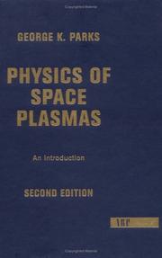 Front cover of Physics of space plasmas by George K. Parks