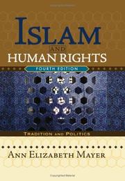 Front cover of Islam and Human Rights by Ann Elizabeth Mayer