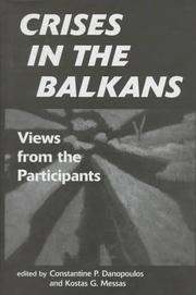 Cover of Crises in the Balkans by Constantine P. Danopoulos