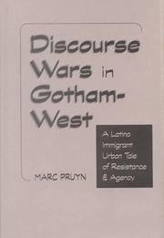 Cover of Discourse Wars in Gotham-West by Marc Pruyn