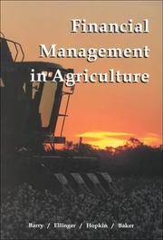Front cover of Financial management in agriculture by Peter J. Barry