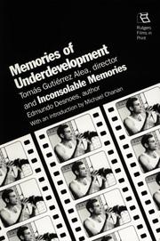 Cover of Memories of underdevelopment by Tomás Gutiérrez Alea