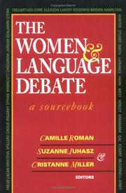 Front cover of The Women and language debate by Unknown