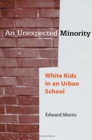 Cover of An Unexpected Minority by Edward W. Morris