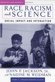 Cover of Race, racism, and science by John P. Jackson