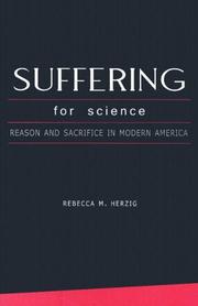 Cover of Suffering for science by Rebecca M. Herzig