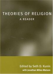 Front cover of Theories of Religion by Seth D. Kunin