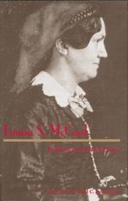 Front cover of Louisa S. McCord by Louisa Susanna Cheves McCord