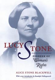 Cover of Lucy Stone by Alice Stone Blackwell