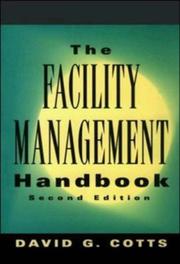 Cover of The facility management handbook by David G. Cotts