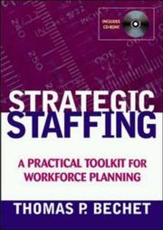 Cover of Strategic Staffing by Thomas P. Bechet